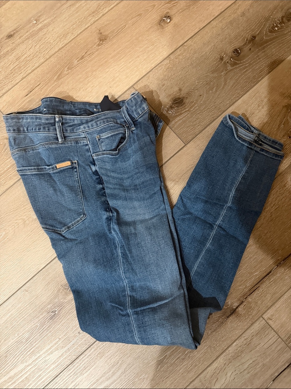 Blue Denim Jeans - Classic Straight Fit